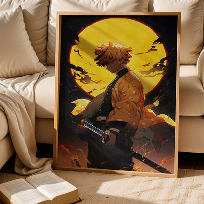 Demon Slayer Zenitsu Agatsuma Print