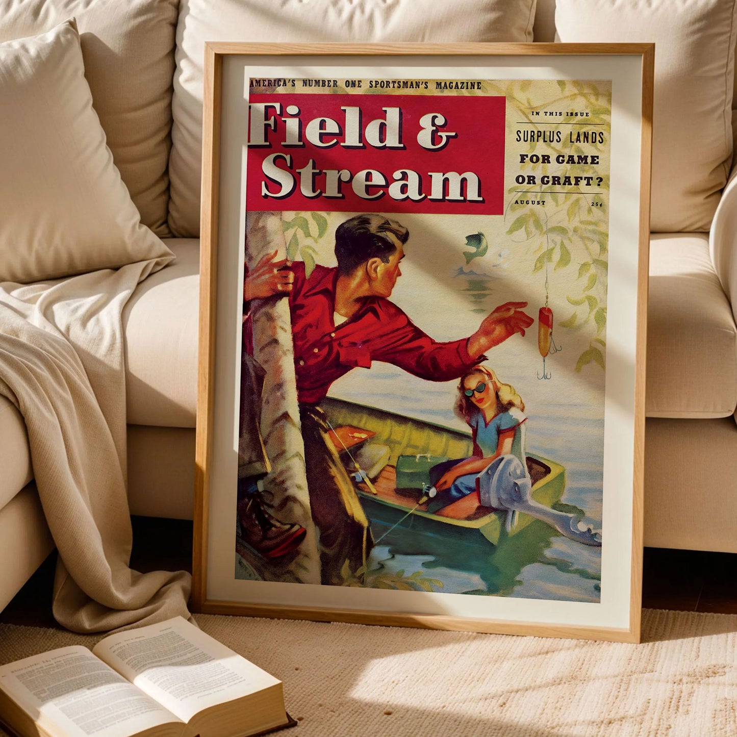 Field & Stream Magazine Art Print
