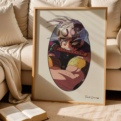 Tengen Uzui Demon Slayer Poster