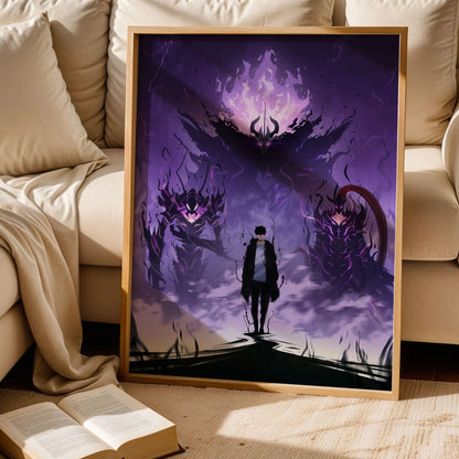 Solo Leveling Manga Print Art