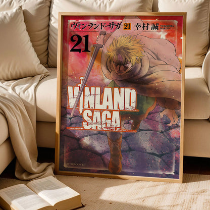 Vintage Vinland Saga Manga Art Print