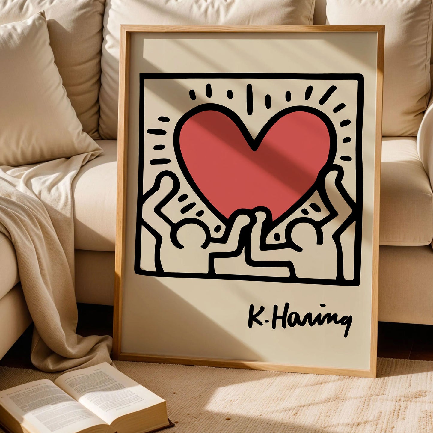 Keith Haring Vintage Pop Art Print