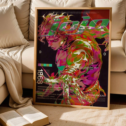 JoJo's Bizarre Adventure Dio Brando Poster