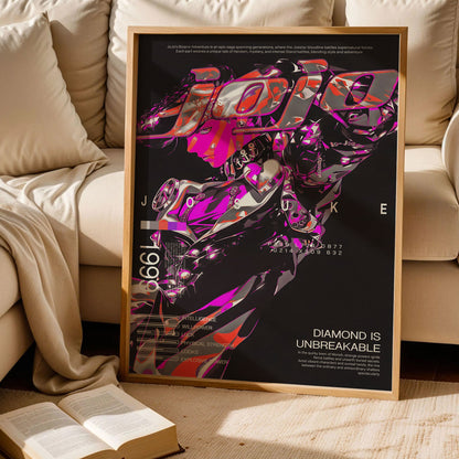 Diamond Is Unbreakable JoJo's Bizarre Adventure Poster