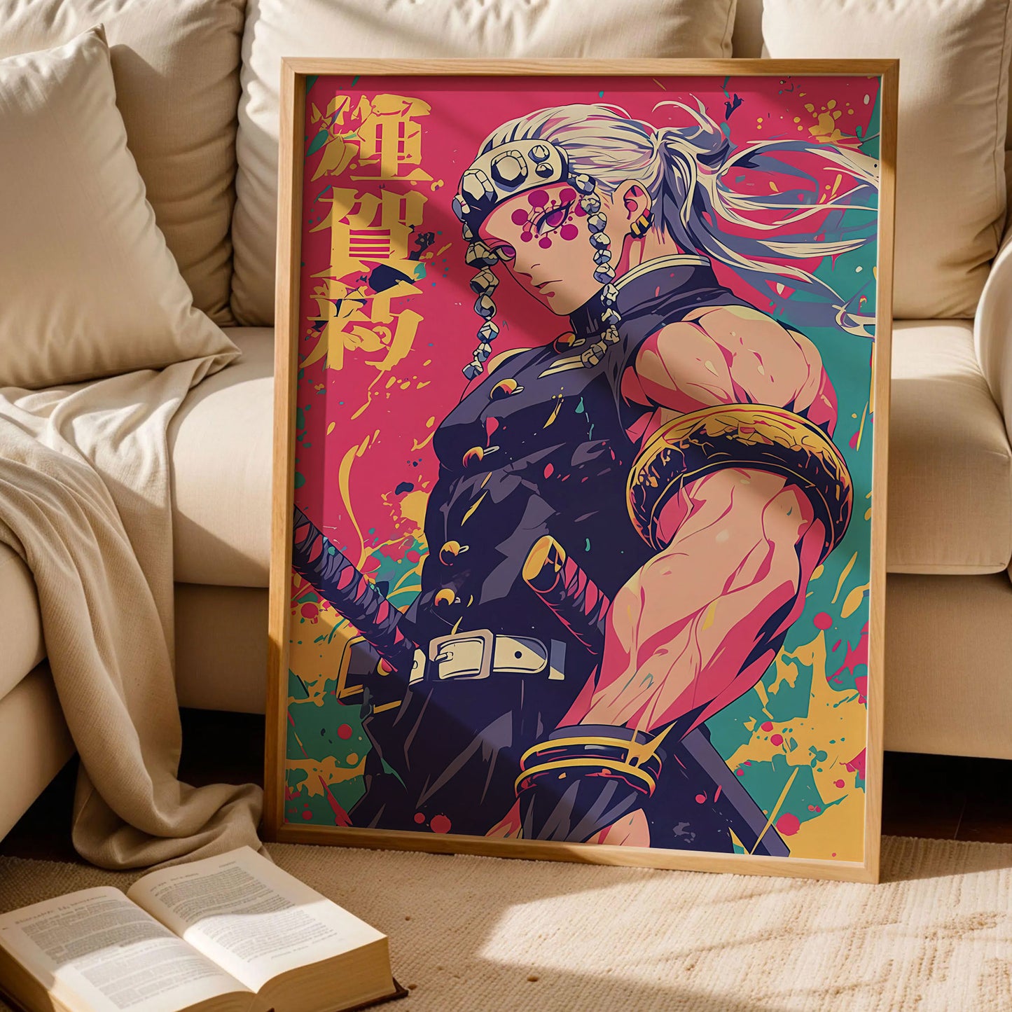 Demon Slayer Tengen Uzui Art