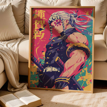 Demon Slayer Tengen Uzui Art