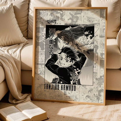 Kimetsu no Yaiba Tanjiro Kamado Wall Art