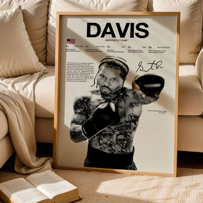 Gervonta Tank Davis Poster
