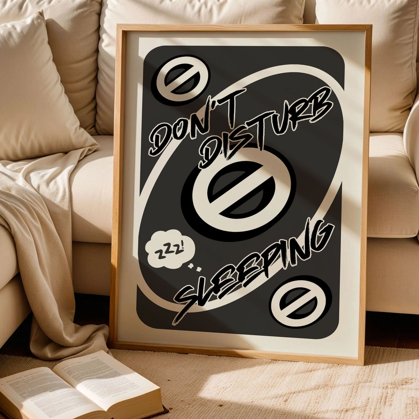 Don't Disturb Sleeping Wall Decor