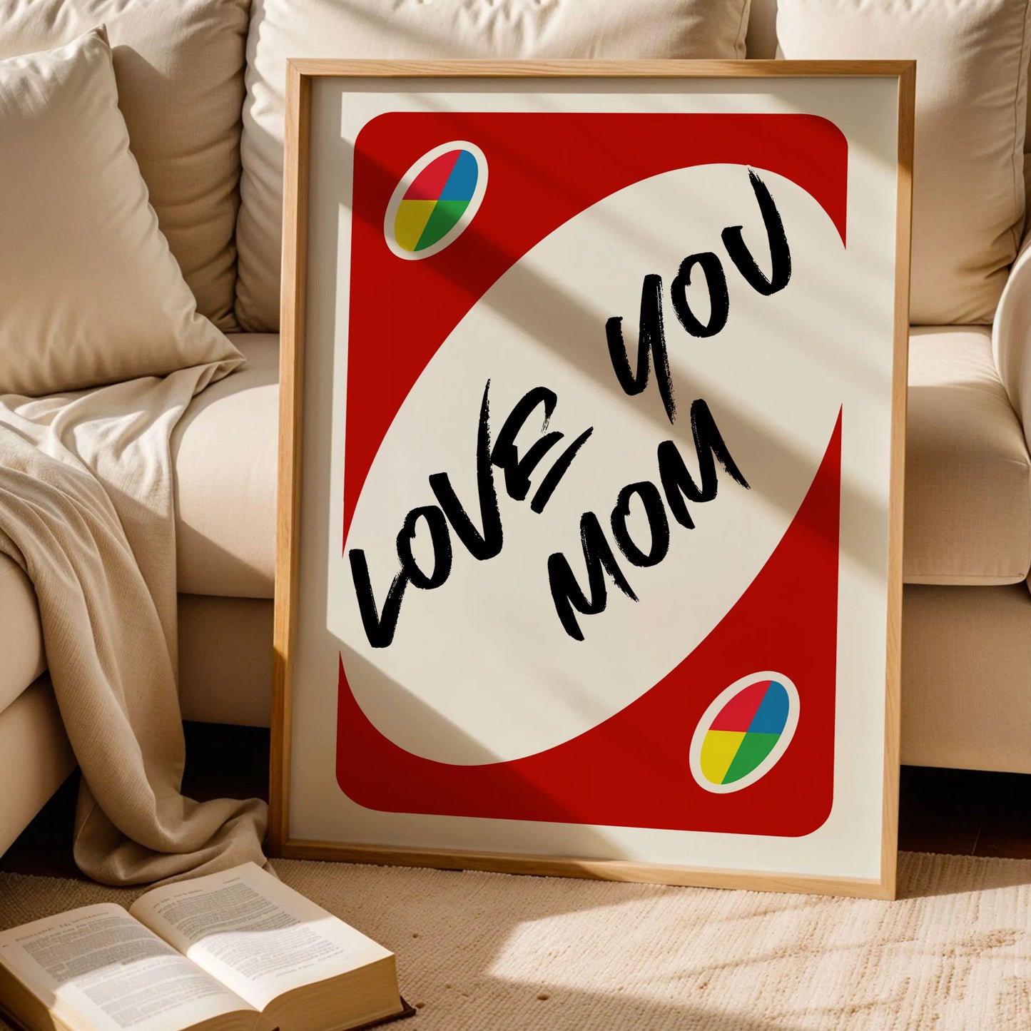 Love You Mom Wall Art