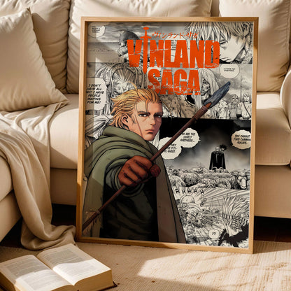 Vintage Anime Manga Art Print