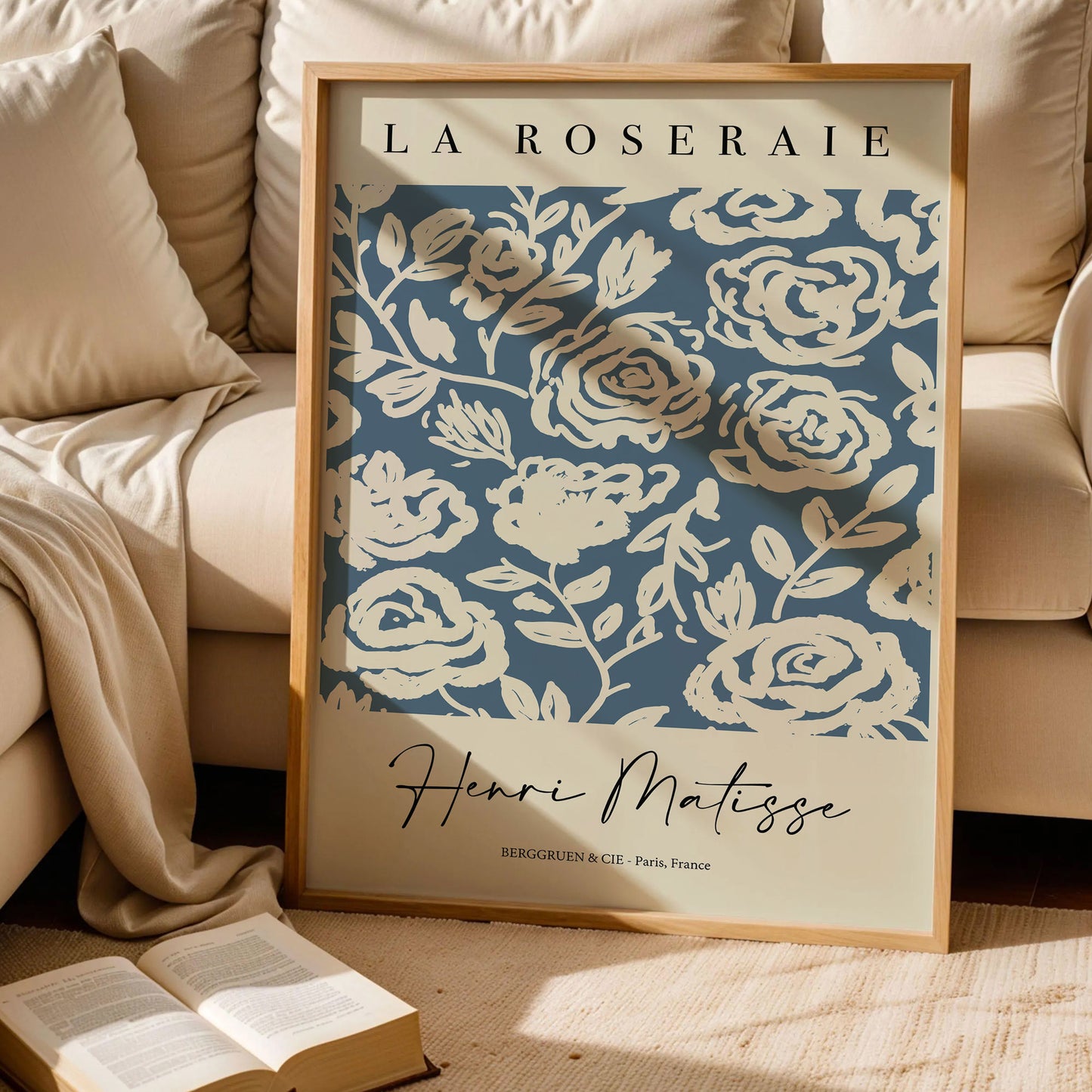 French Navy Matisse Print