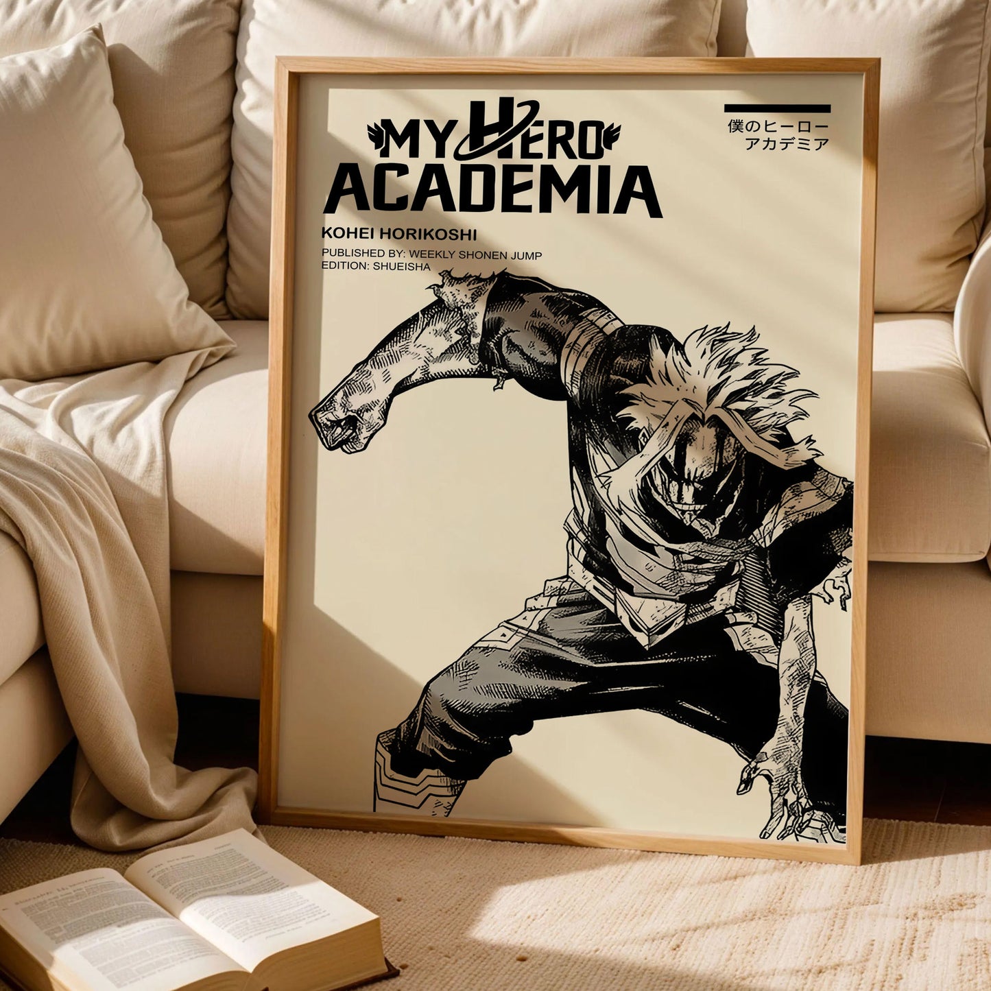 All Might Toshinori Yagi My Hero Academia Poster