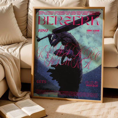 Berserk Guts Wall Art