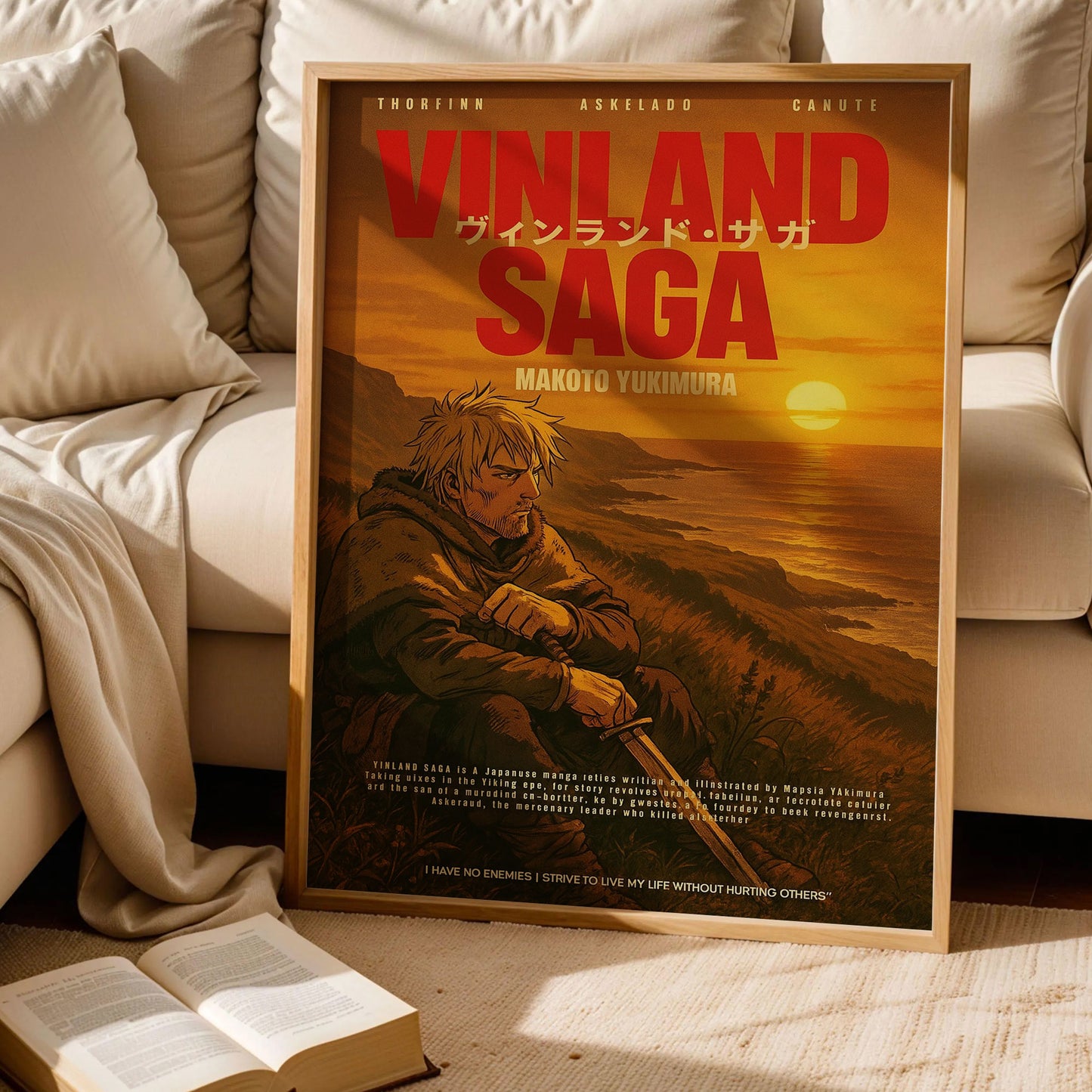 Vinland Saga Peaceful Journey Beyond War Poster