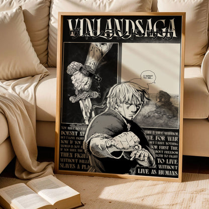 Vinland Saga Manga Wall Art