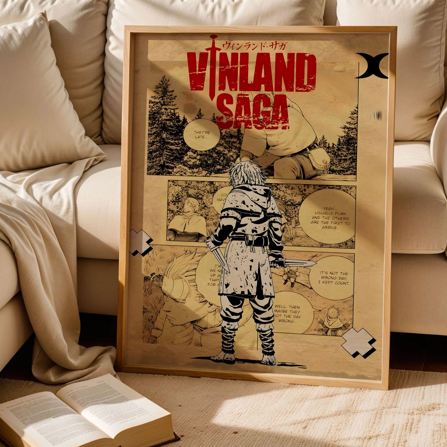 Vinland Saga Manga Poster