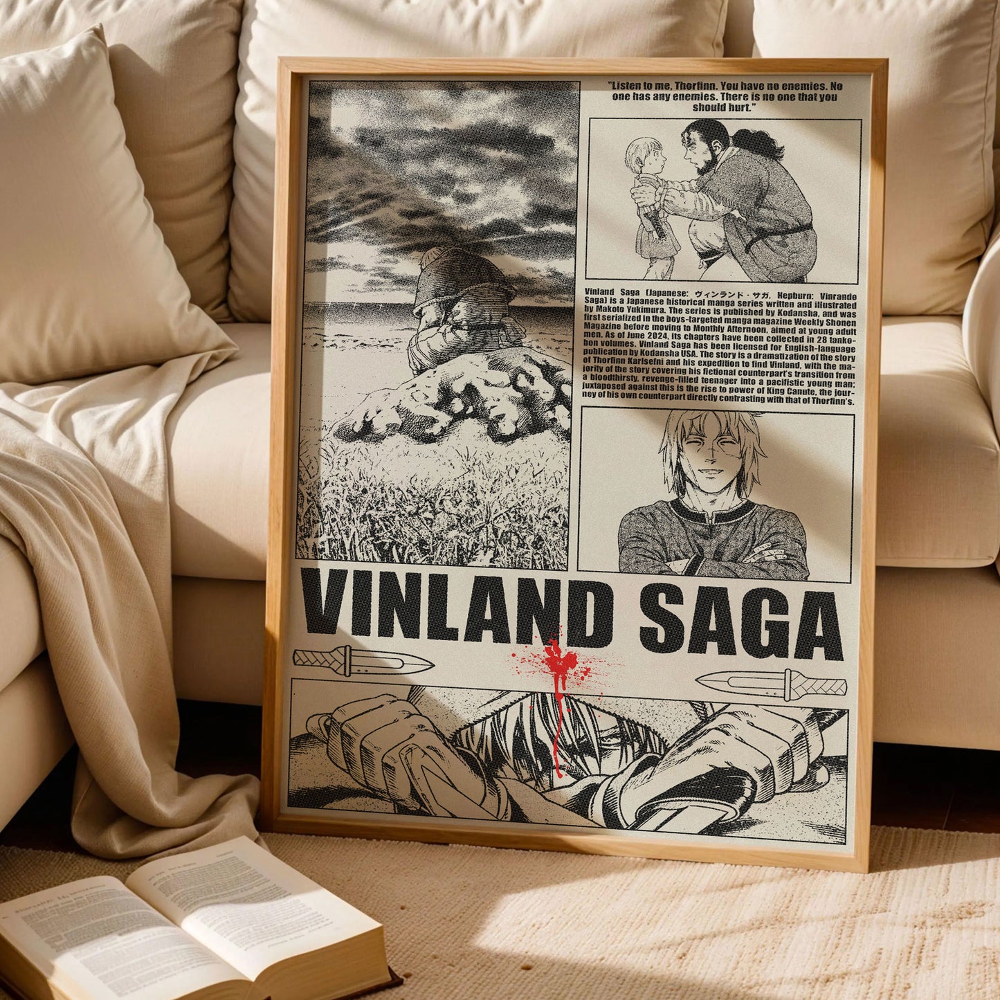 Vinland Saga Decor Wall Art