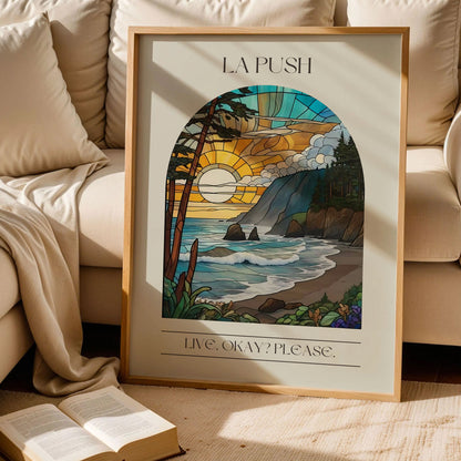 La Push Travel Poster