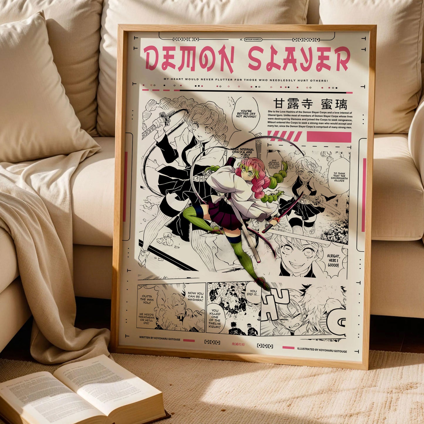 Demon Slayer Mitsuri Kanroji Poster