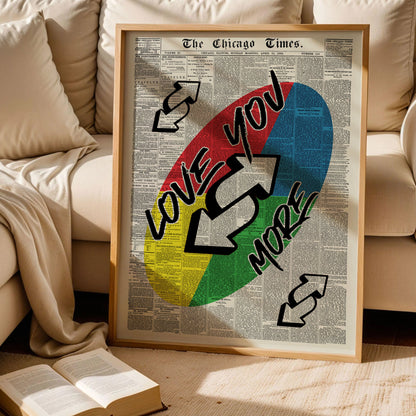 The Chicago Times Love You More Poster