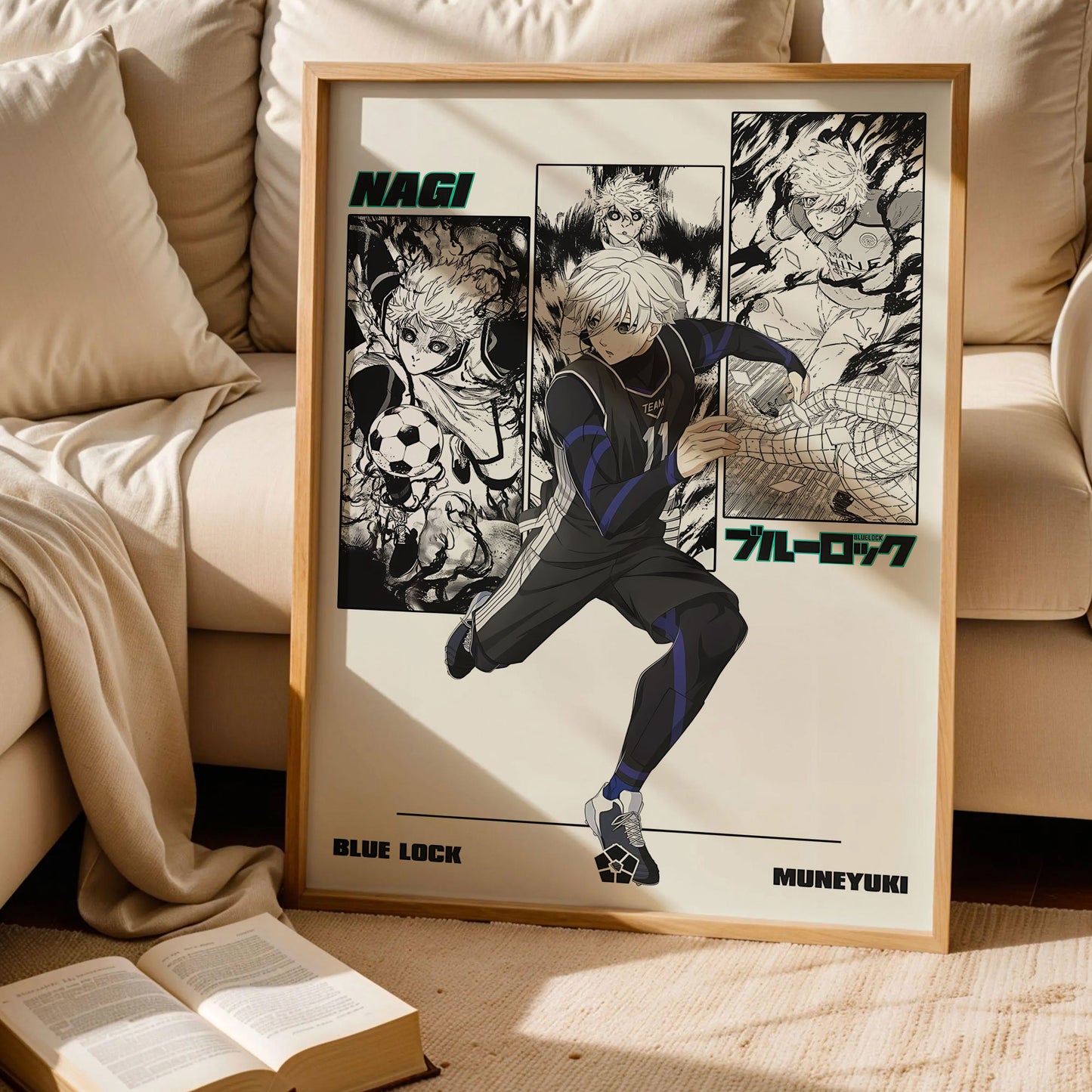 Blue Lock Seishiro Nagi Poster