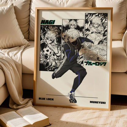 Blue Lock Seishiro Nagi Poster