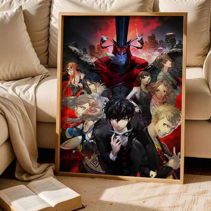 Persona 5 Video Game Poster