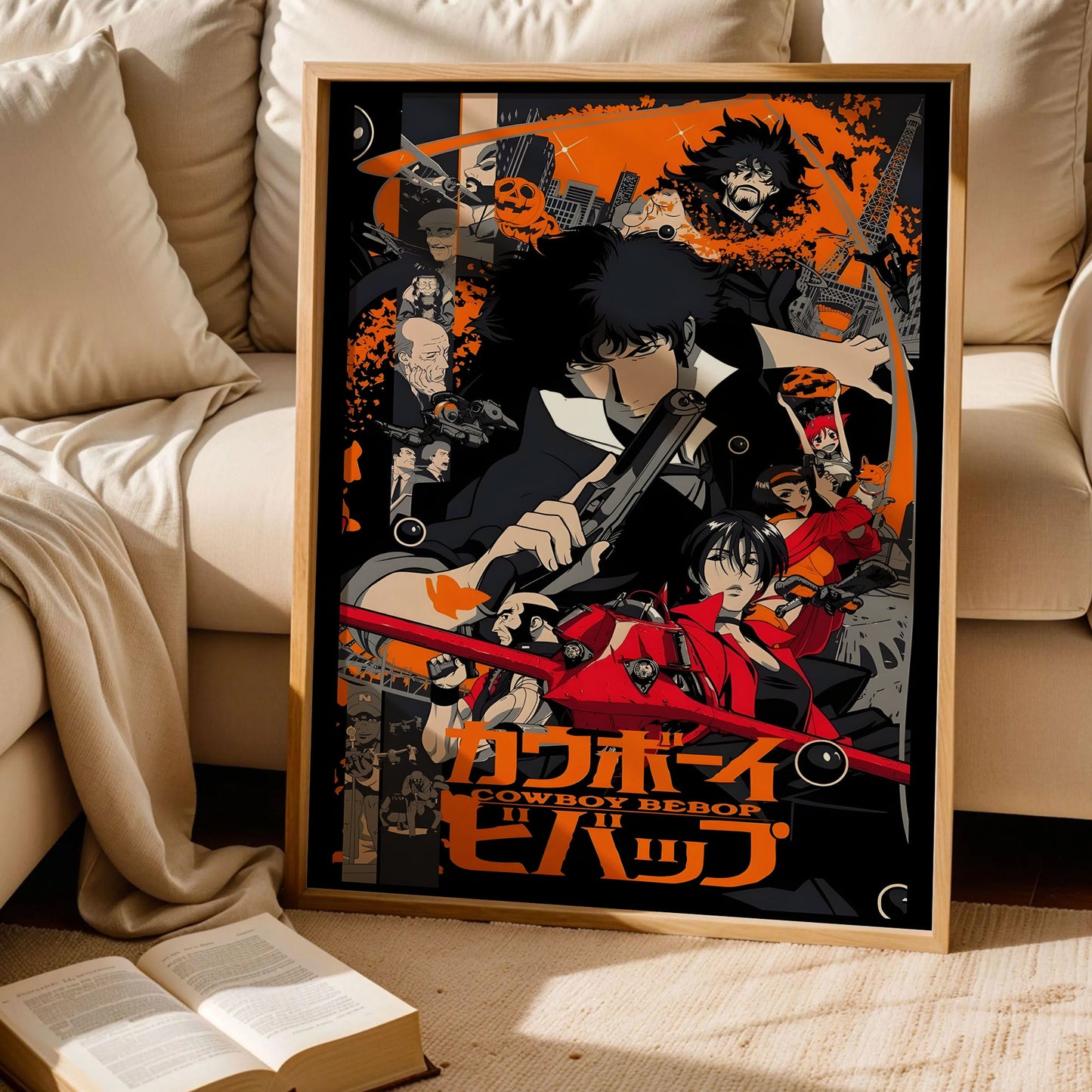 Cowboy Bebop Spike Spiegel Anime Art