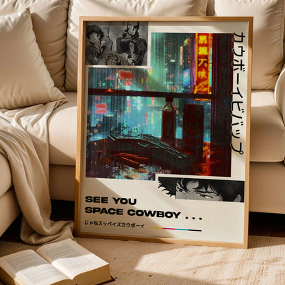 Vintage Cowboy Bebop Poster