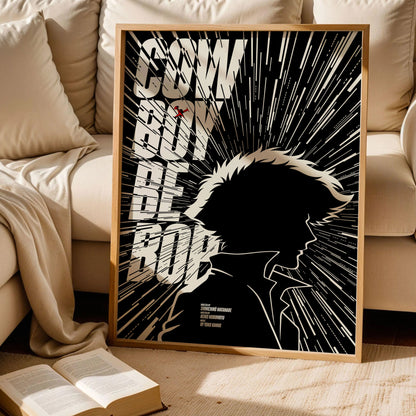 Spike Spiegel Cowboy Bebop Poster