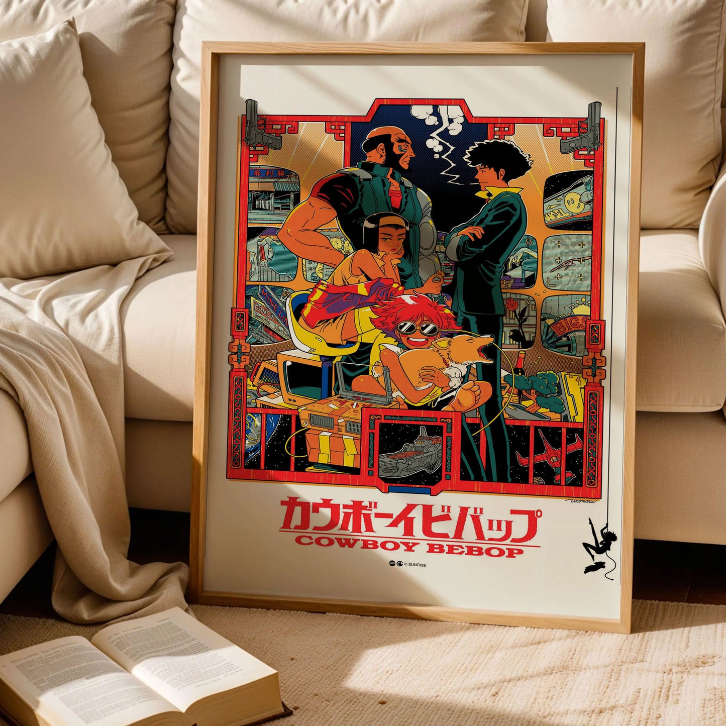 Cowboy Bebop Anime Manga Art Print
