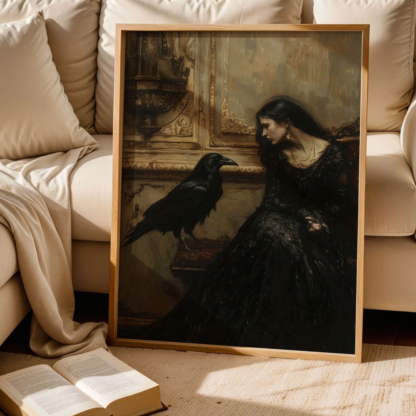 Gothic Princess Artful Raven Art