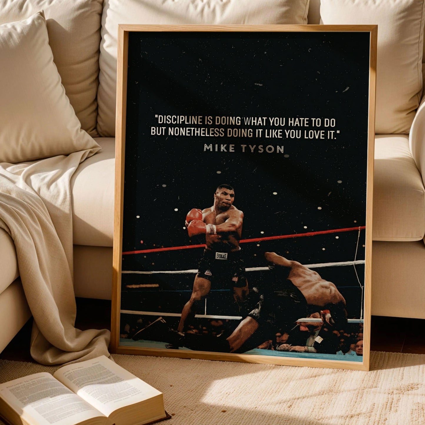 Mike Tyson Quote Poster