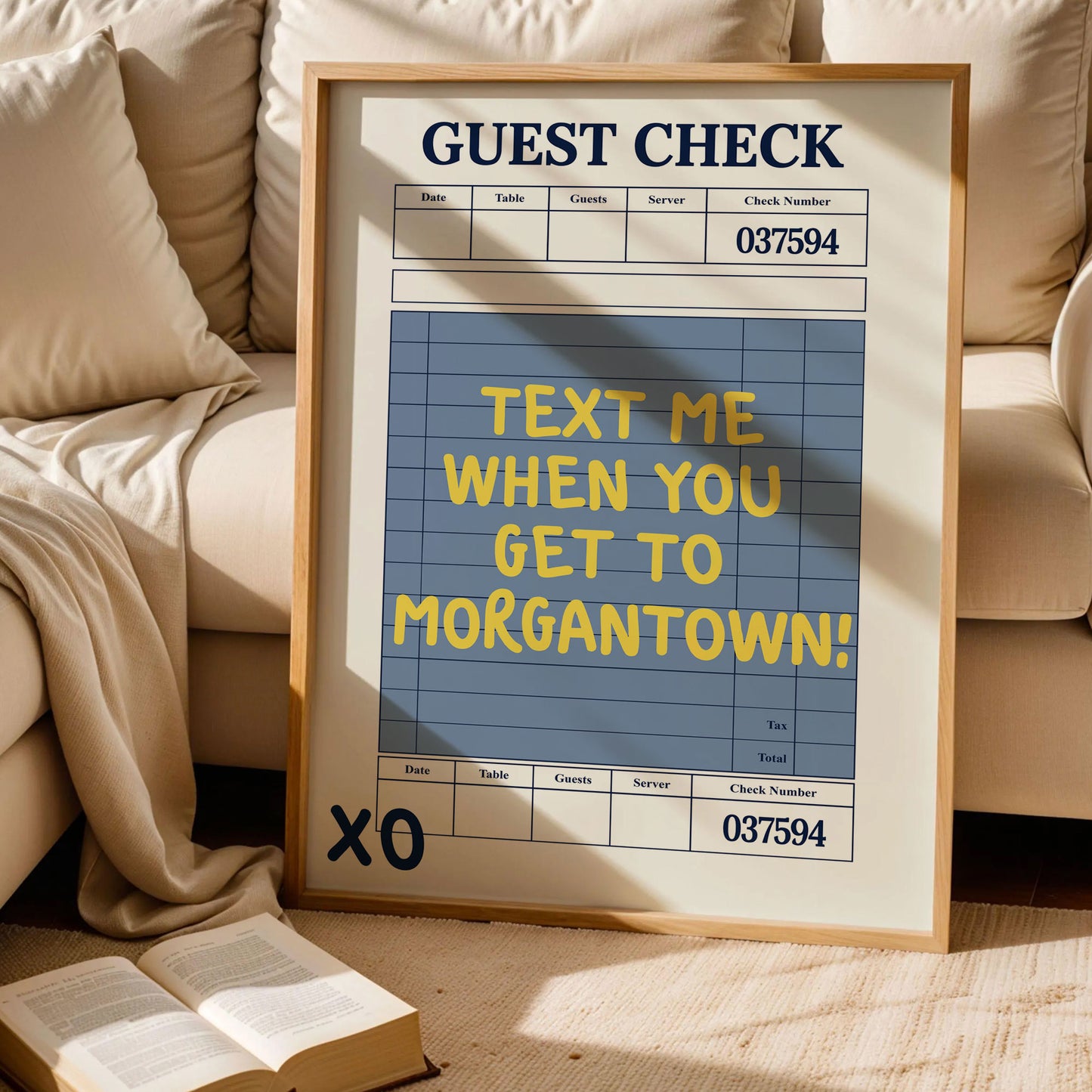 Guest Check Poster