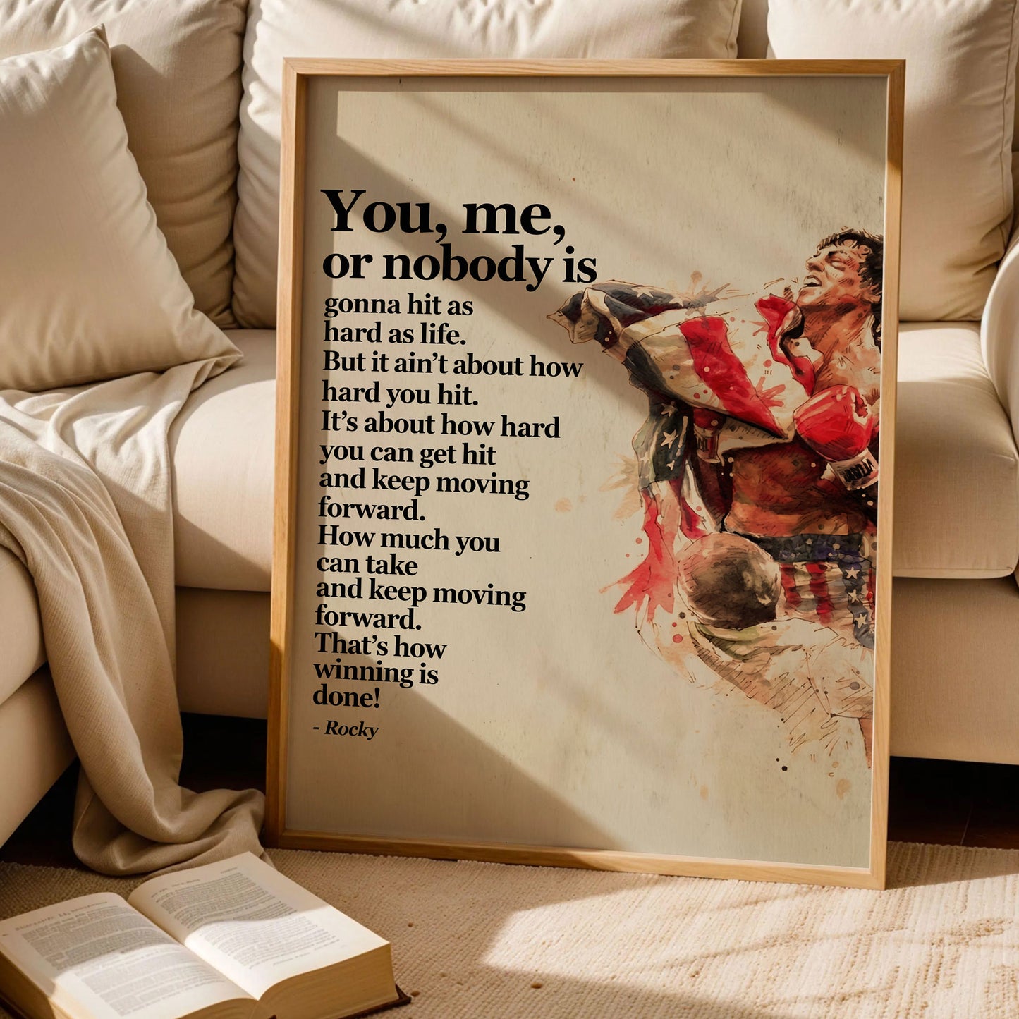 Rocky Balboa Wall Art