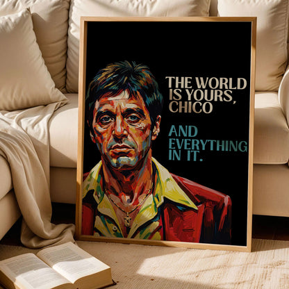 Scarface Quote Poster