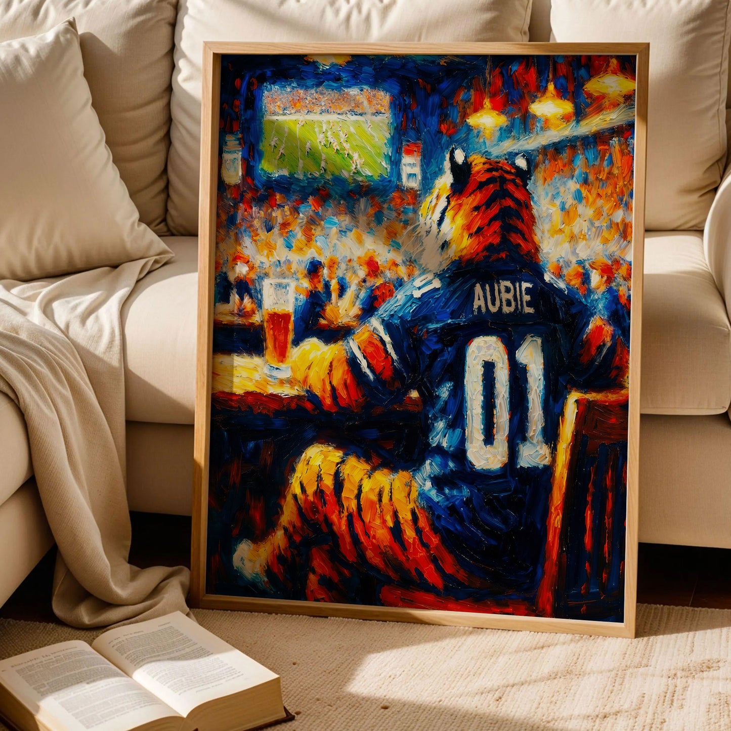 Auburn Tigers Art Print