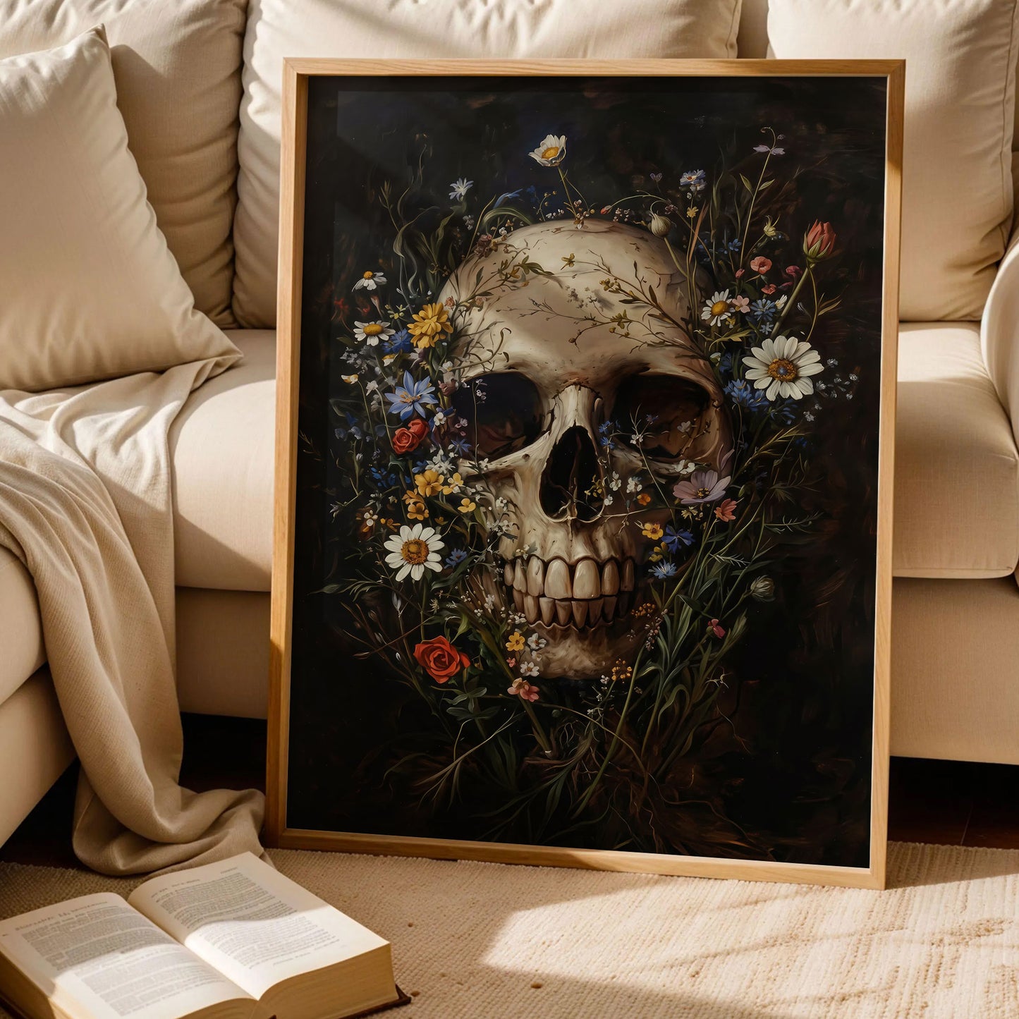 Vintage Skull Poster