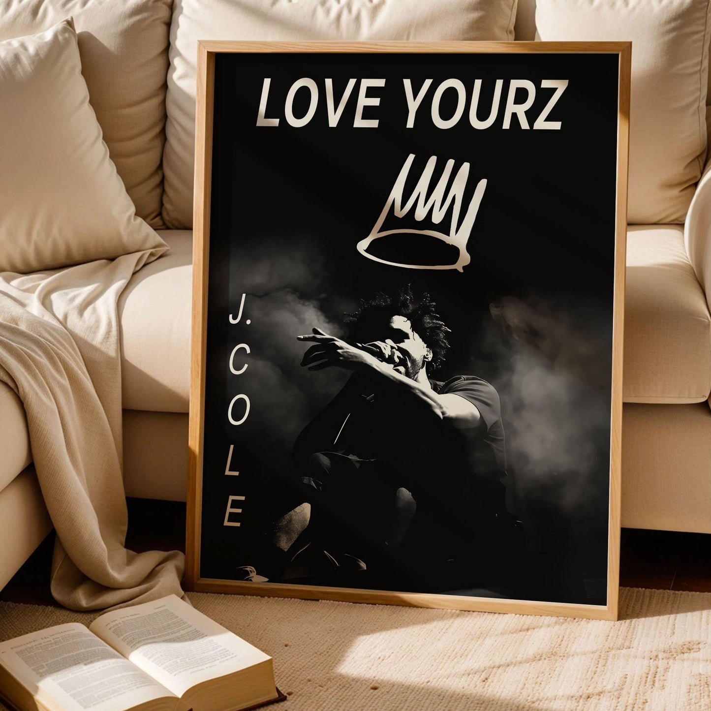 J. Cole Love Yourz Poster