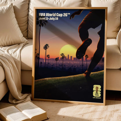 Football Los Angeles Host City Poster