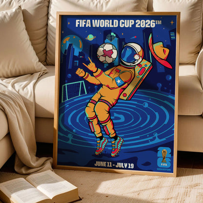 Texas Football Vibe Houston 2026 Poster