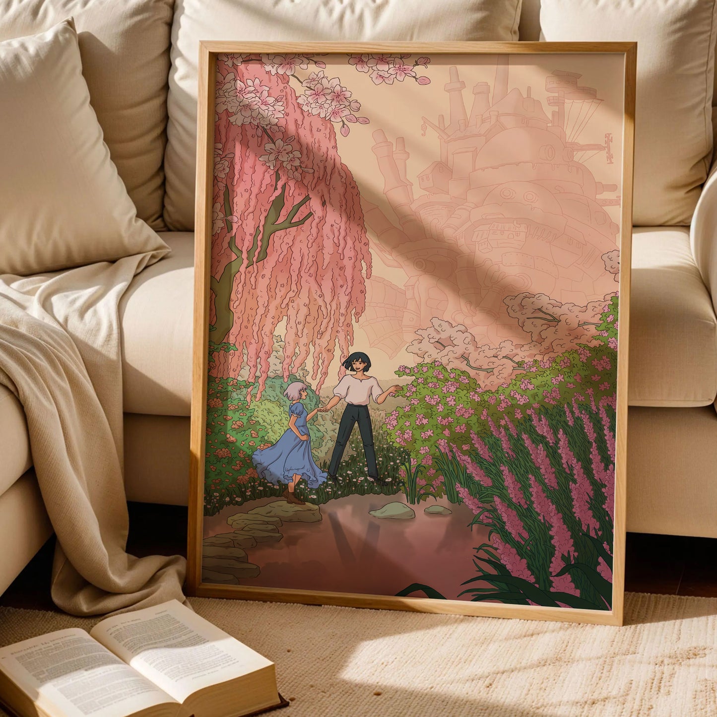 Sophie and Howl Howl's Moving Castle Poster