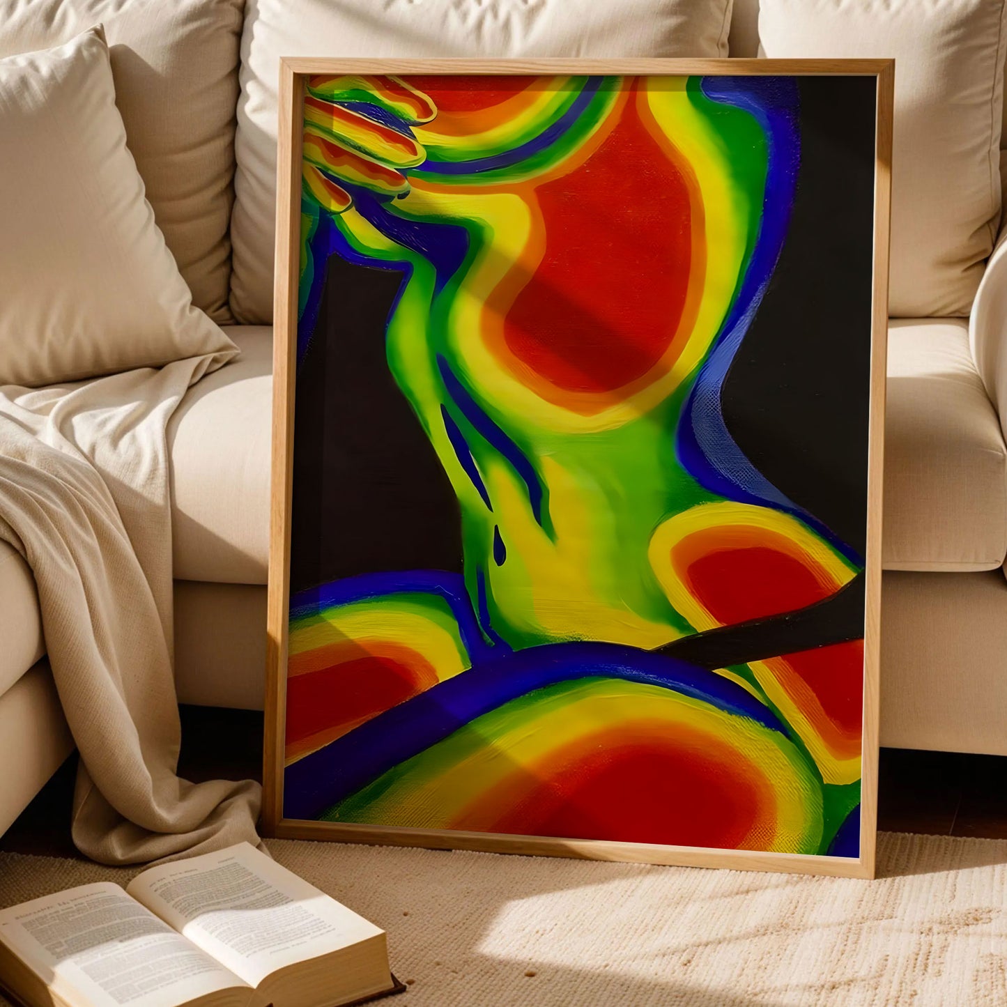 Body Art Painting Print