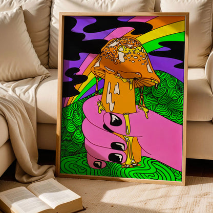 Sexy Mushroom Poster