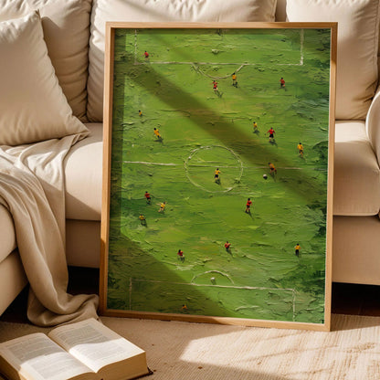 Green Sports Football Poster