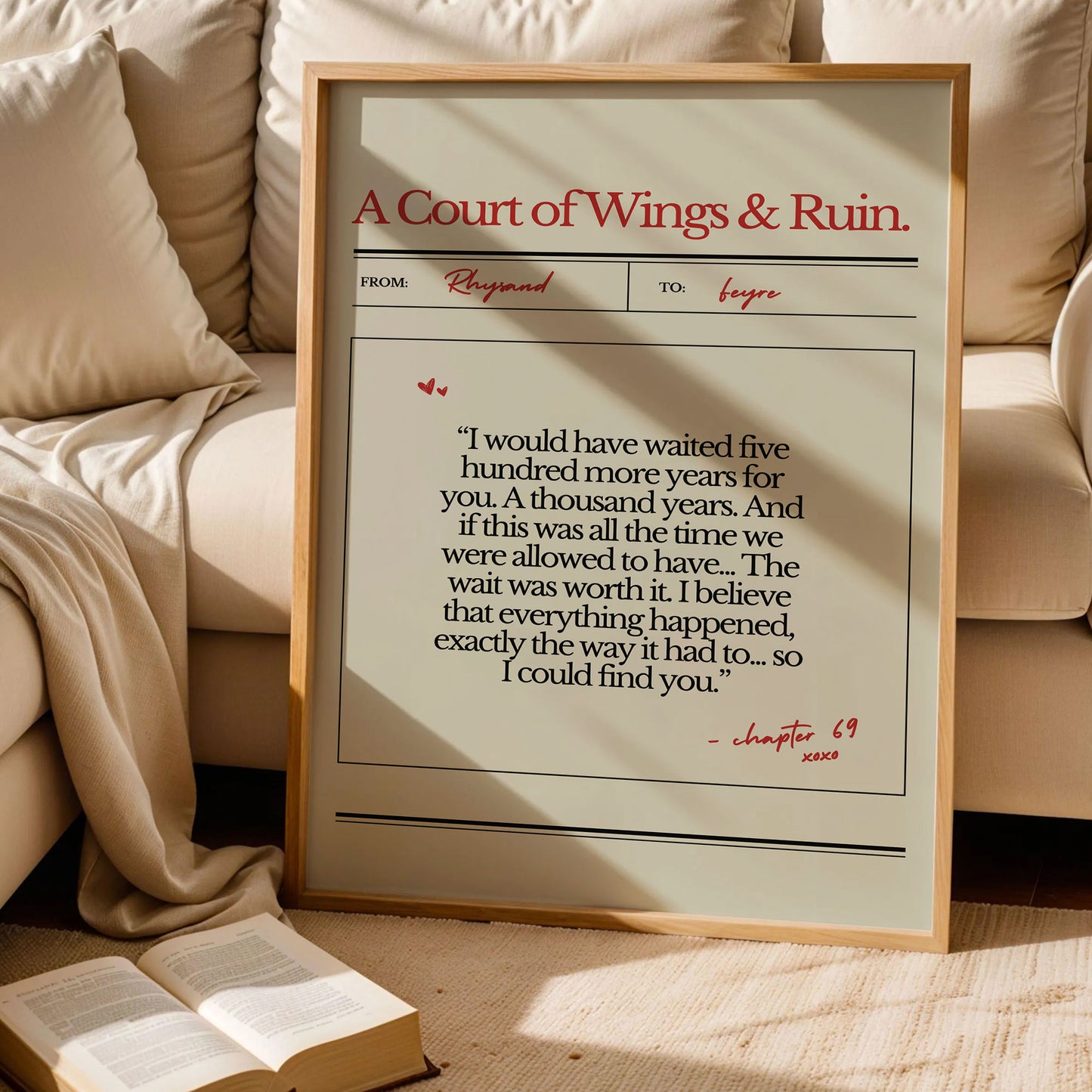 A Court of Wings and Ruin Poster