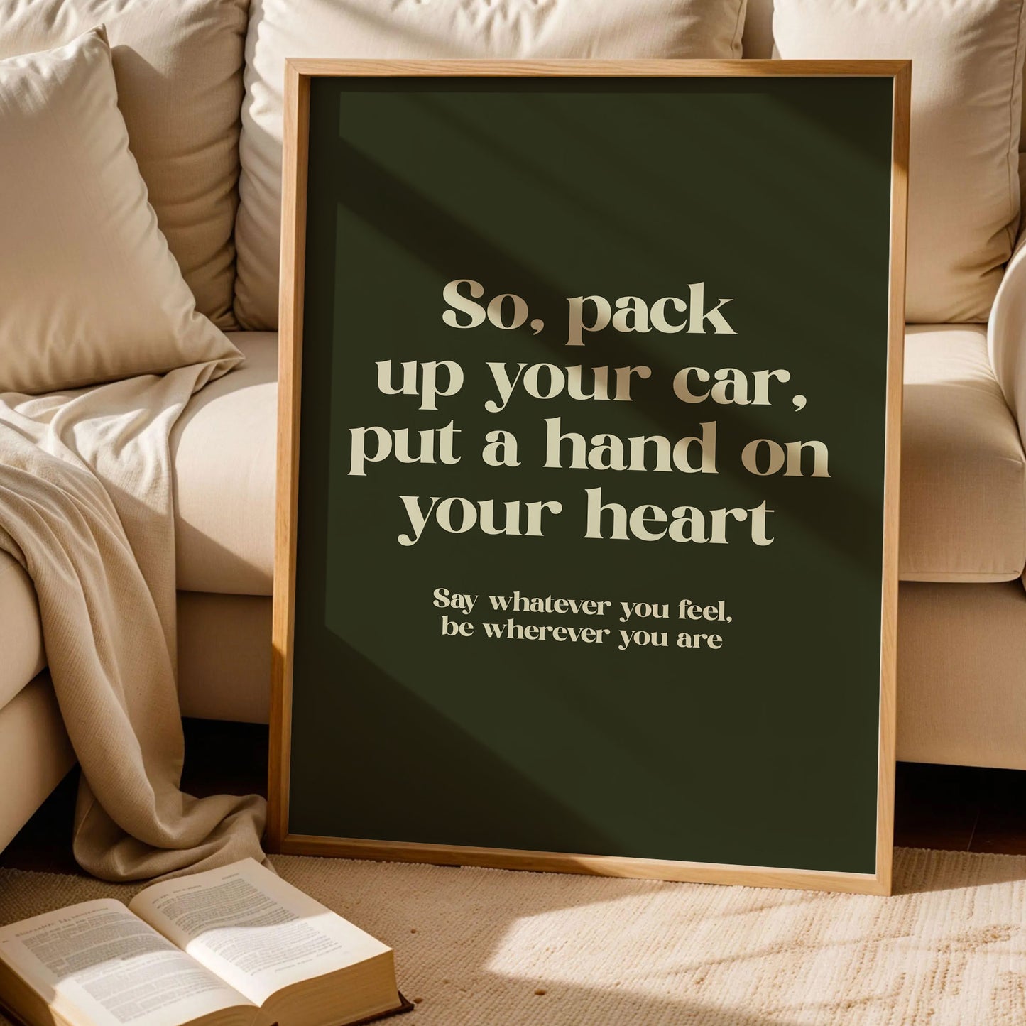 You're Gonna Go Far Noah Kahan Print