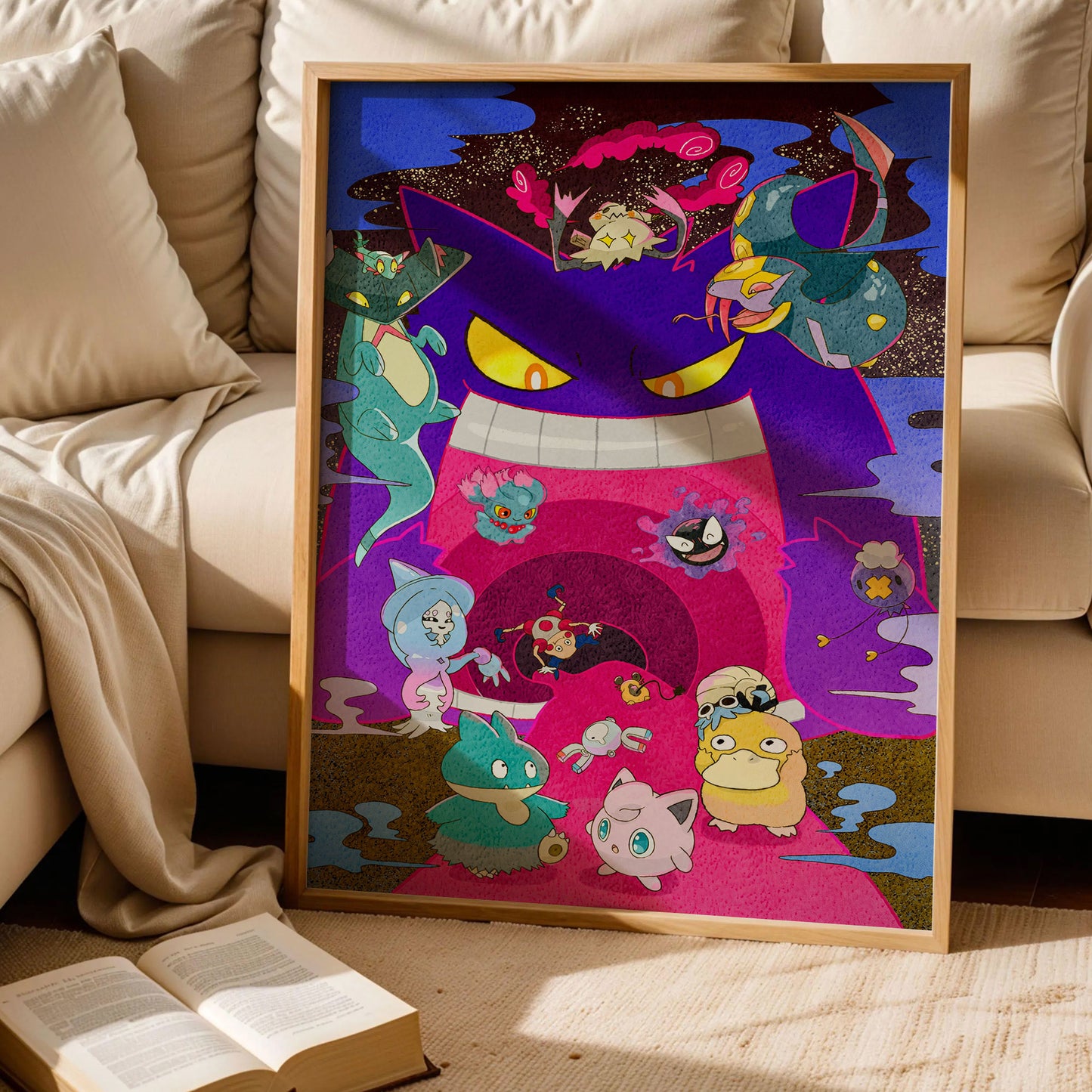 Gigantamax Gengar Art Print