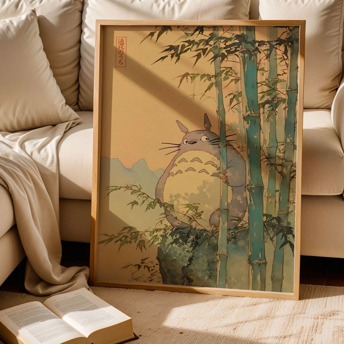 Totoro Studio Ghibli Wall Art